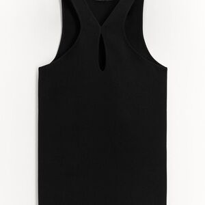 Zara Halter Top with Opening